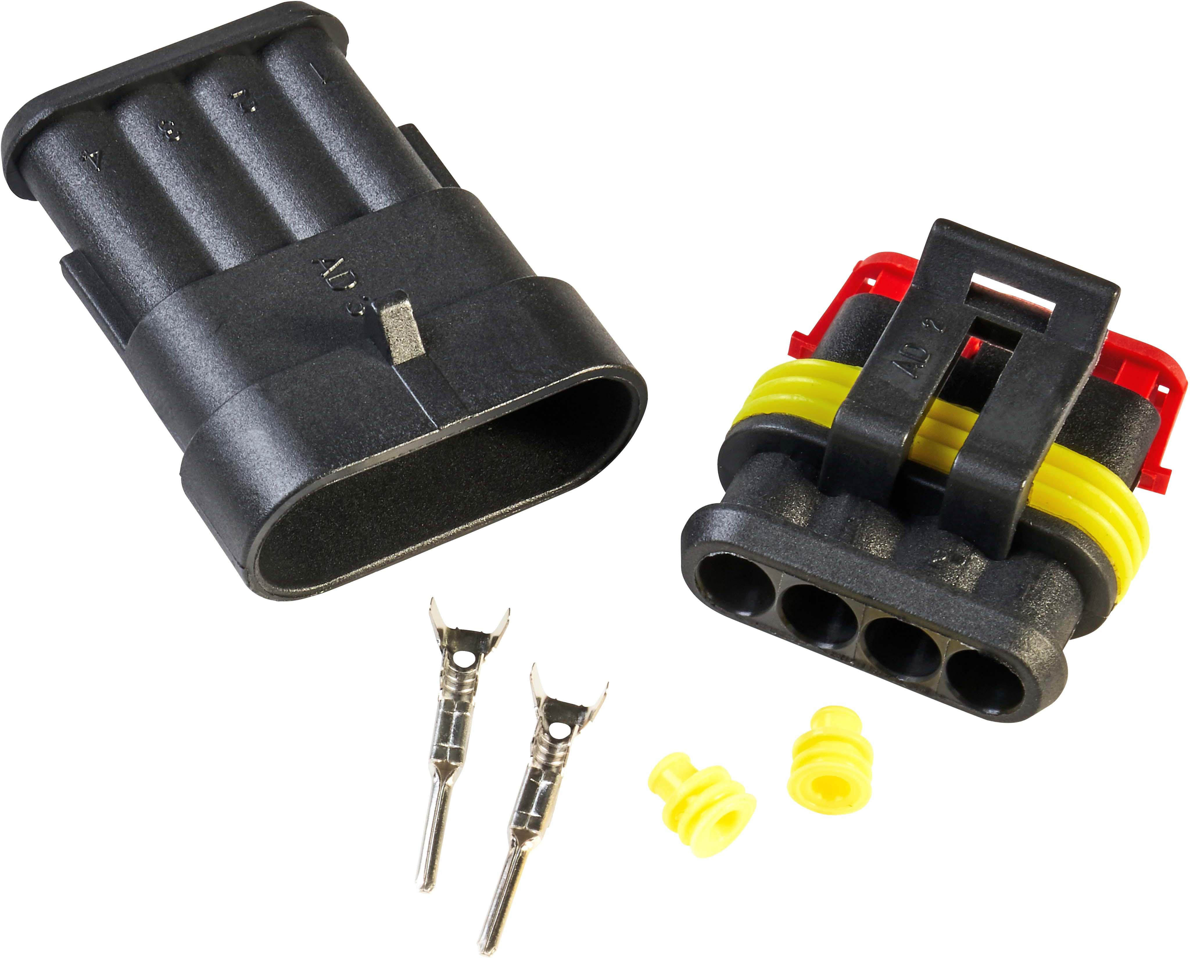 Halfords 4 Way Superseal Kit (Male and Female) (ELEC196)