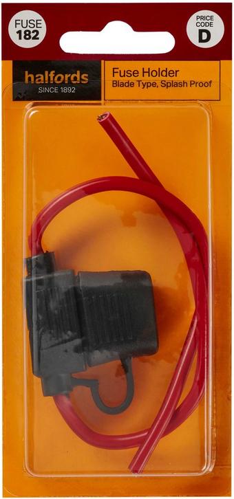 Halfords Blade Fuse Holder (FUSE182) | Halfords UK