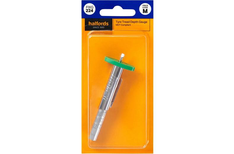 Halfords Tyre Tread Depth Gauge (FIXG224) Halfords Tyre Tread Depth Gauge (FIXG224)