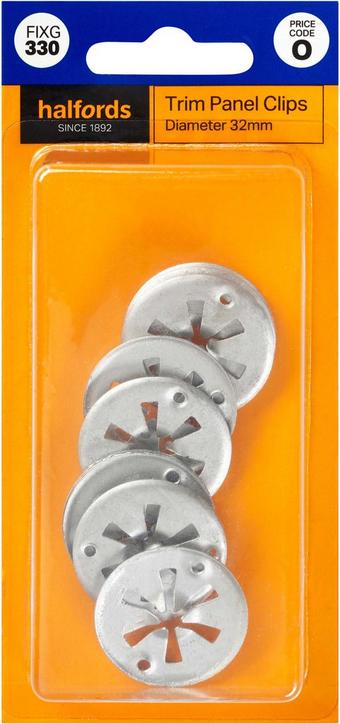 Halfords Speed type metal trim fastener (FIXG330)