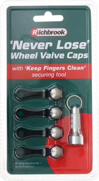 Richbrook Never Lose Wheel Valve Caps