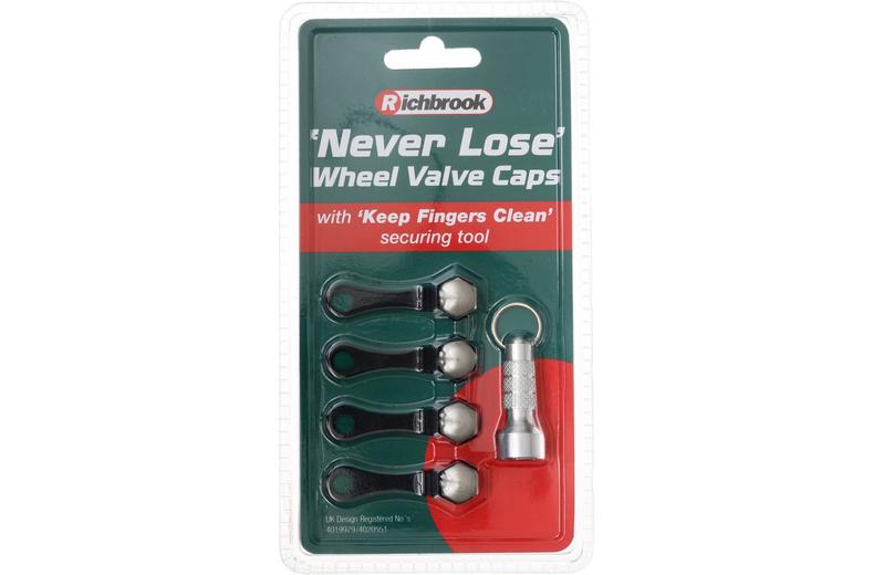 Richbrook Never Lose Wheel Valve Caps Richbrook Never Lose Wheel Valve Caps