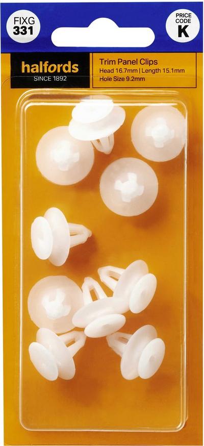 Halfords Interior Trim Panel Clip (FIXG331)