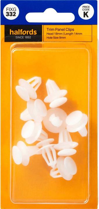 Halfords Interior Trim Panel Clip (FIXG332)