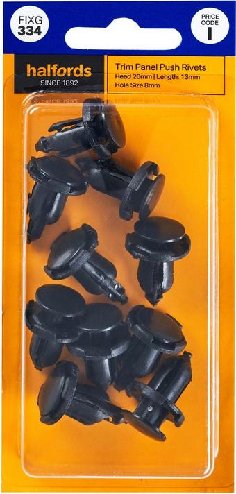 Halfords Push Rivet (FIXG334)