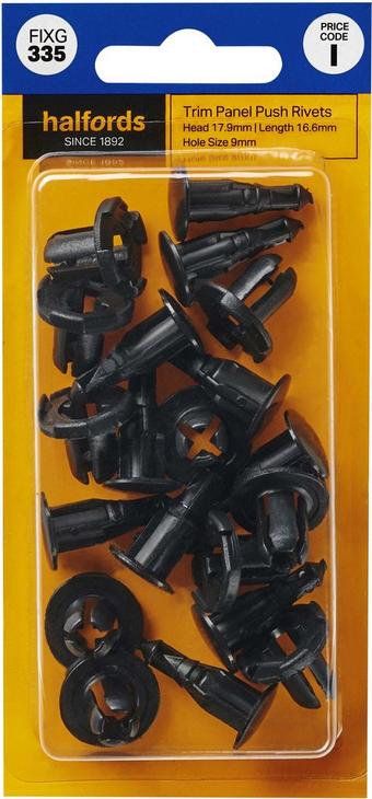 Halfords Push Rivet (FIXG335)