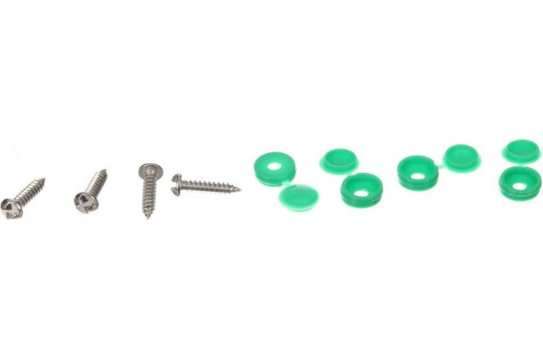 Halfords Anti Theft number plate security screws and caps Green (FIXG217) Halfords Anti Theft number plate security screws and caps Green (FIXG217)