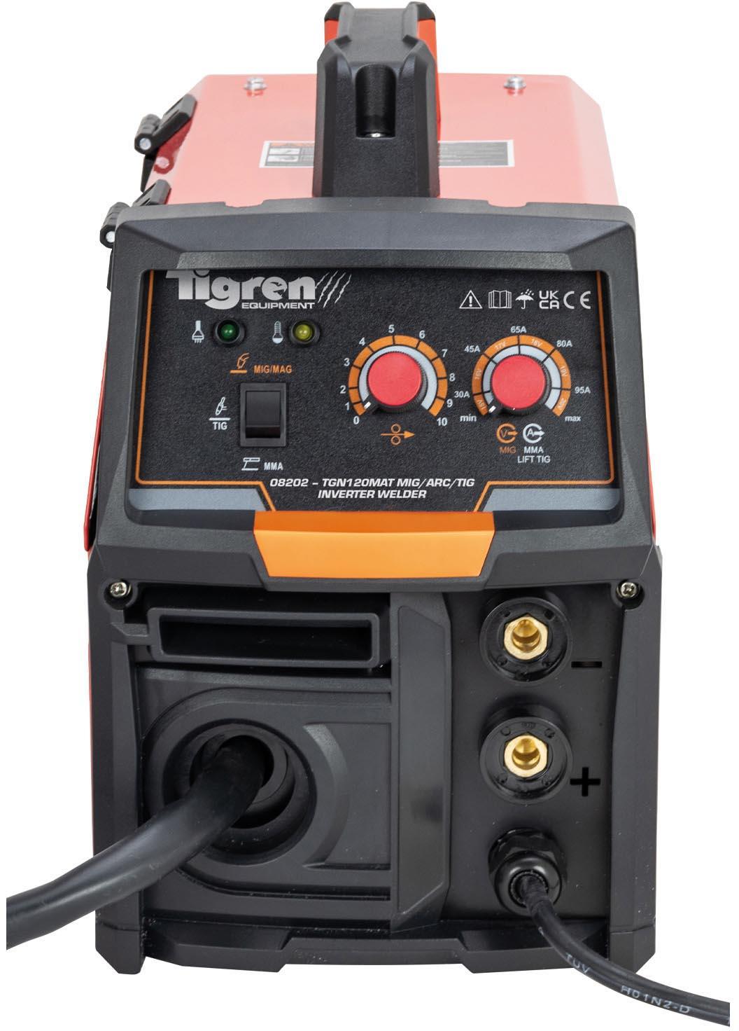 Tigren TGN120MAT MIG/ARC/TIG Inverter Welder