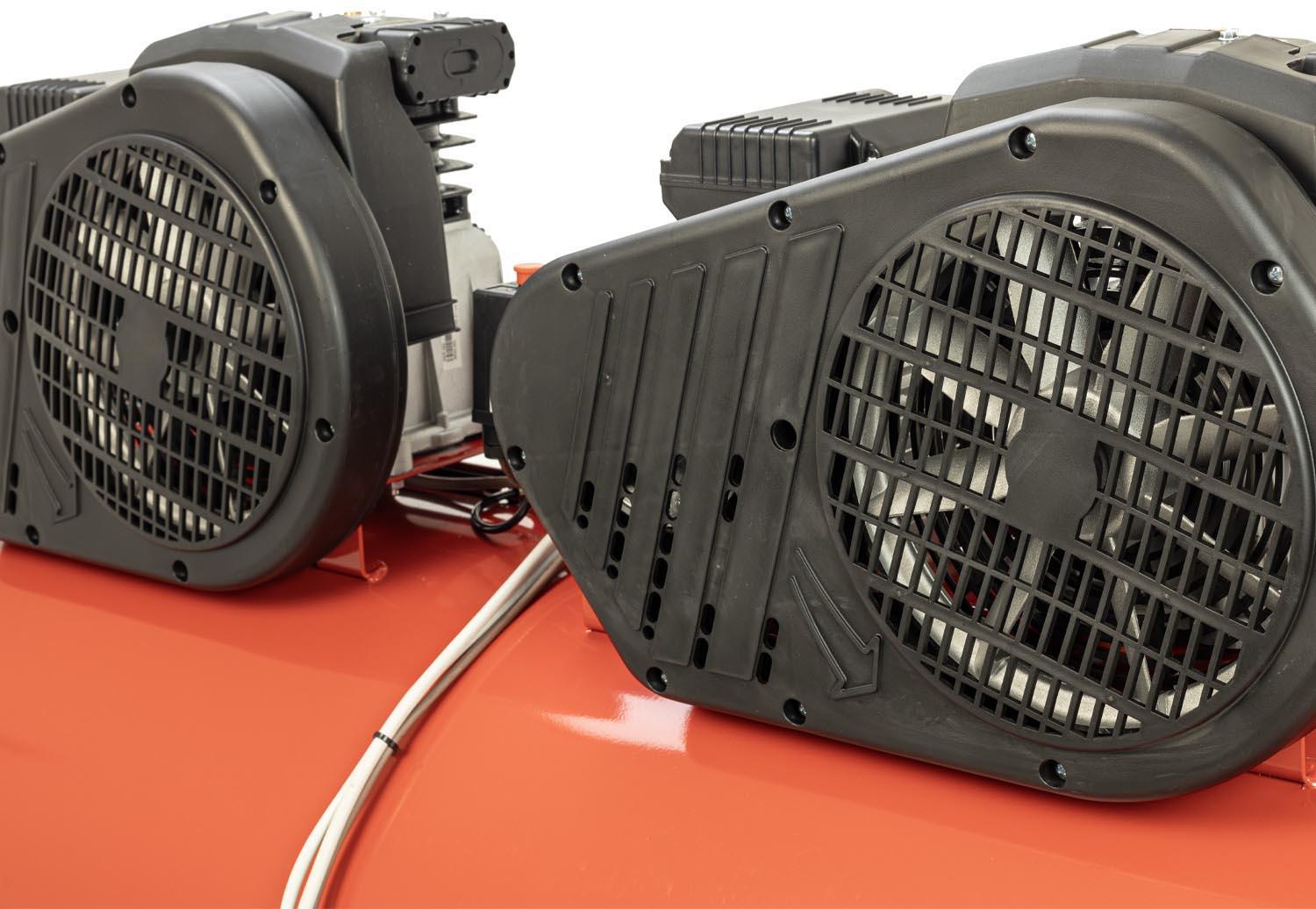 Tigren 270ltr Tandem Compressor