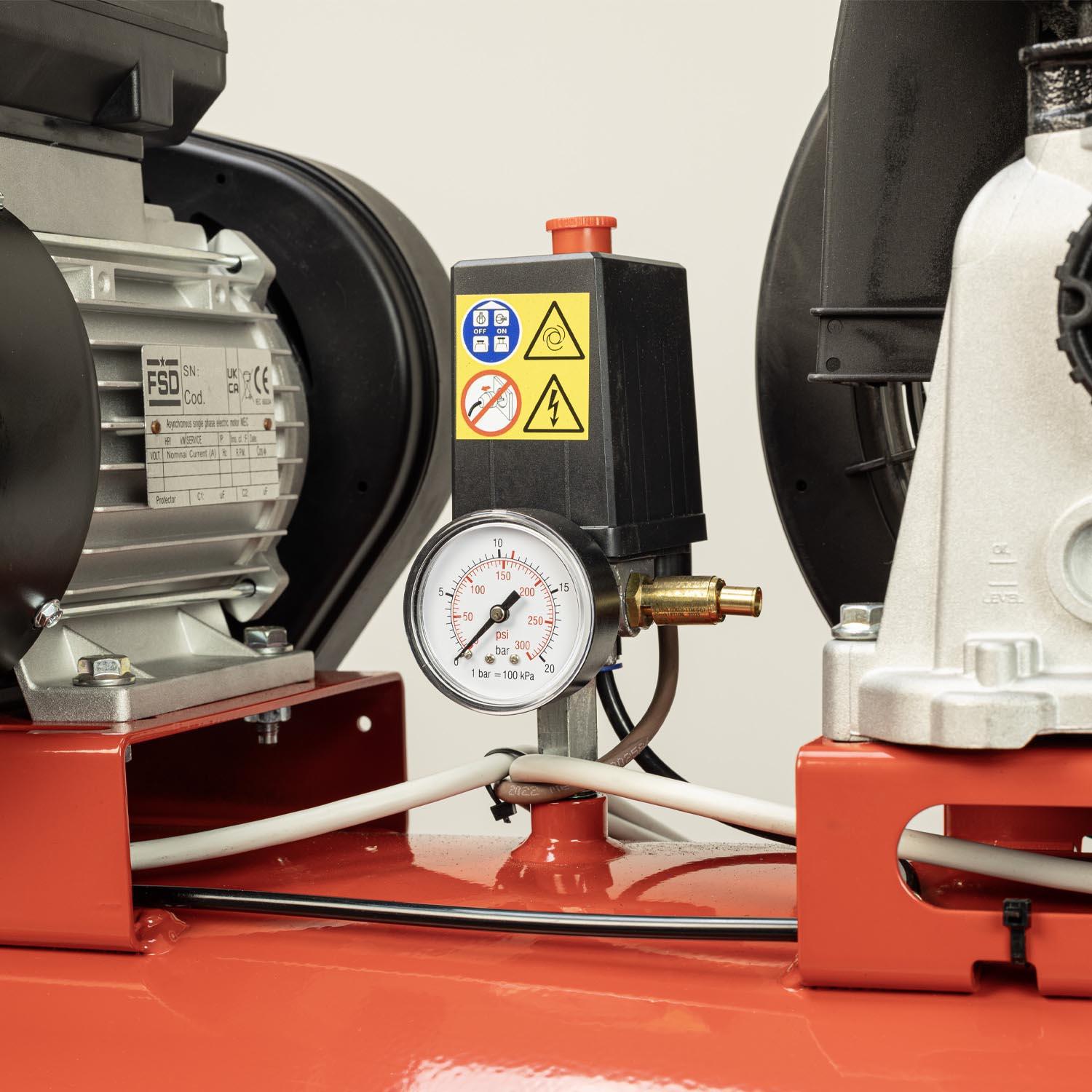 Tigren 270ltr Tandem Compressor