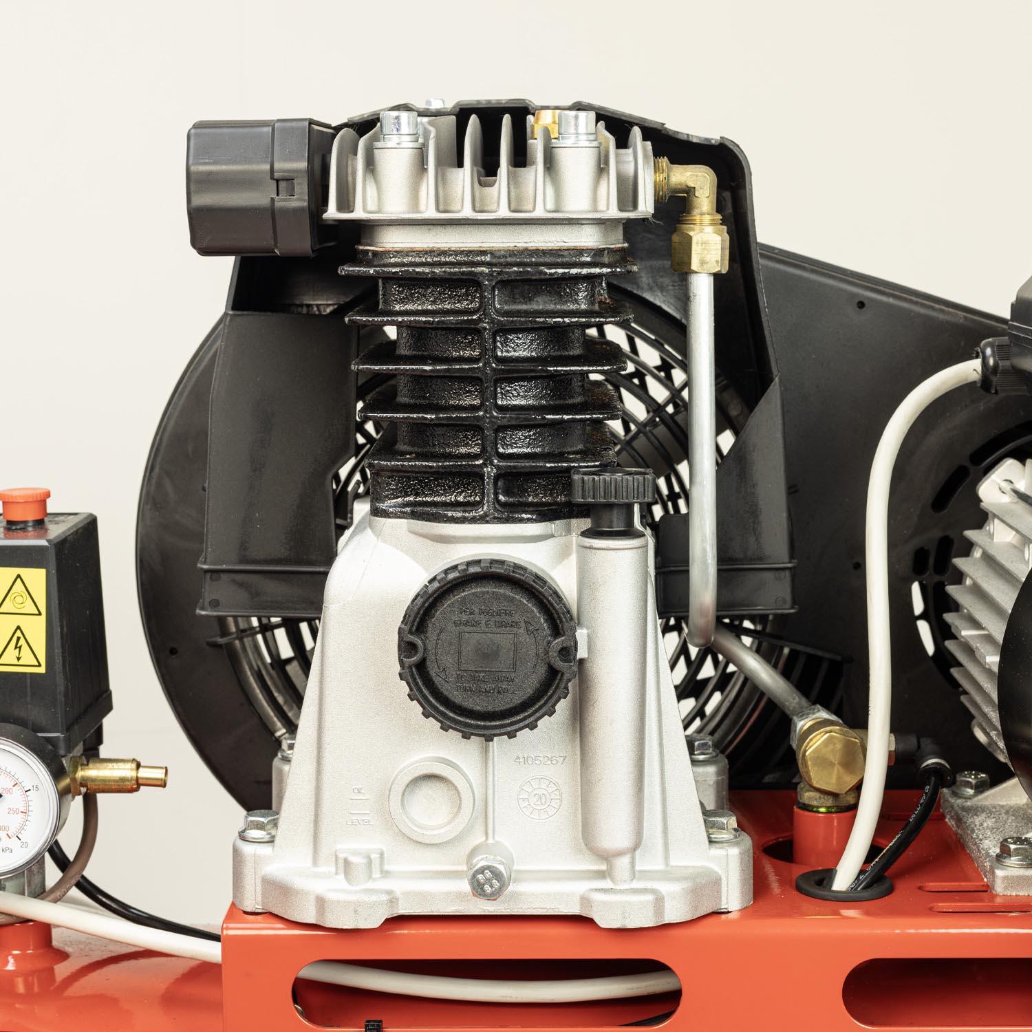 Tigren 270ltr Tandem Compressor