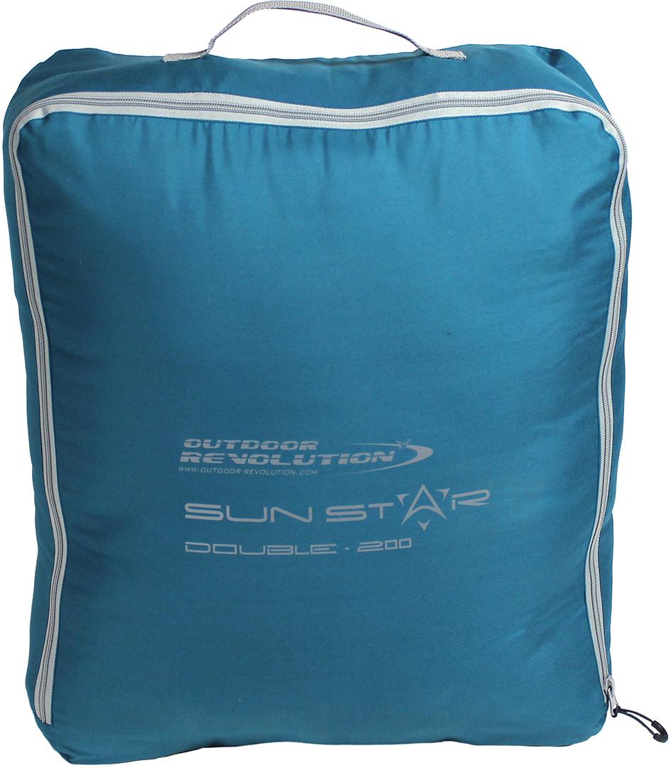 Outdoor Revolution Sun Star Double 200 Sleeping Bag - Blue Coral