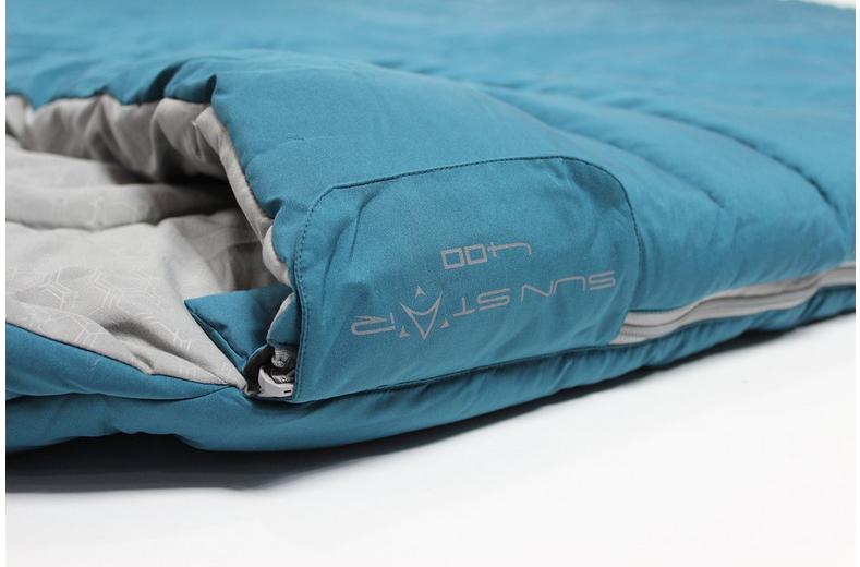 Outdoor Revolution Sun Star Double 400 Sleeping Bag - Blue Coral Outdoor Revolution Sun Star Double 400 Sleeping Bag - Blue Coral