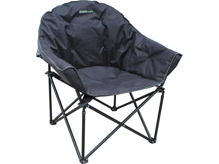 Outdoor Revolution Tubbi XL Chair - Grey & Black
