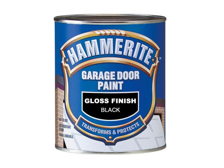 Hammerite Garage Door Paint Gloss Black 750ml