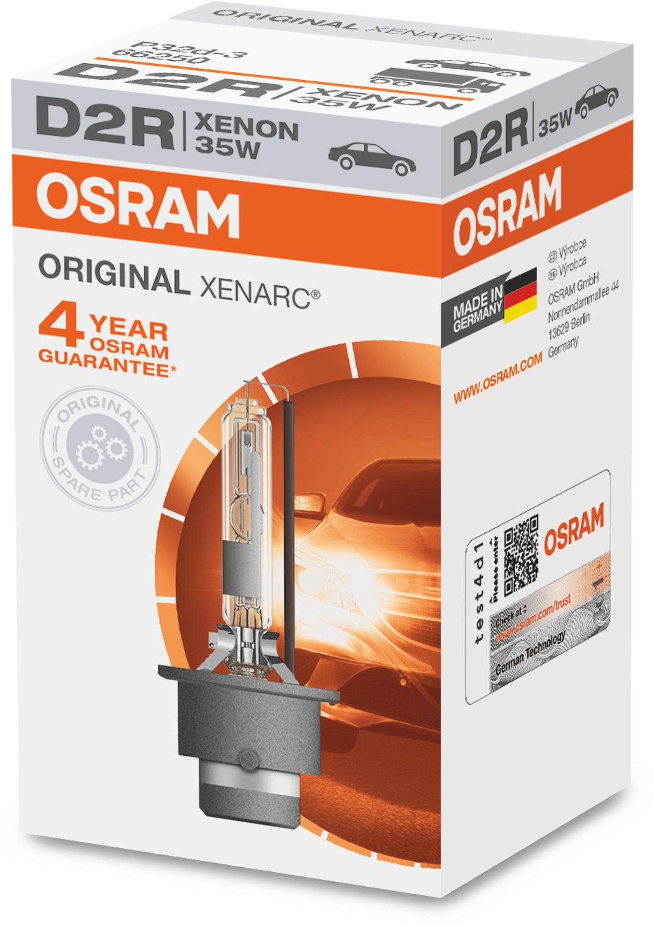 Osram Xenarc Original D2R HID Single Pack Halfords UK