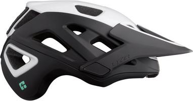 Halfords Lazer Jackal Kineticore Helmet, Matt White/Black, Large | Extra 8% off for BC Members