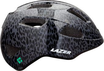 NutZ KinetiCore Helmet, Black Leopard, Uni-Youth