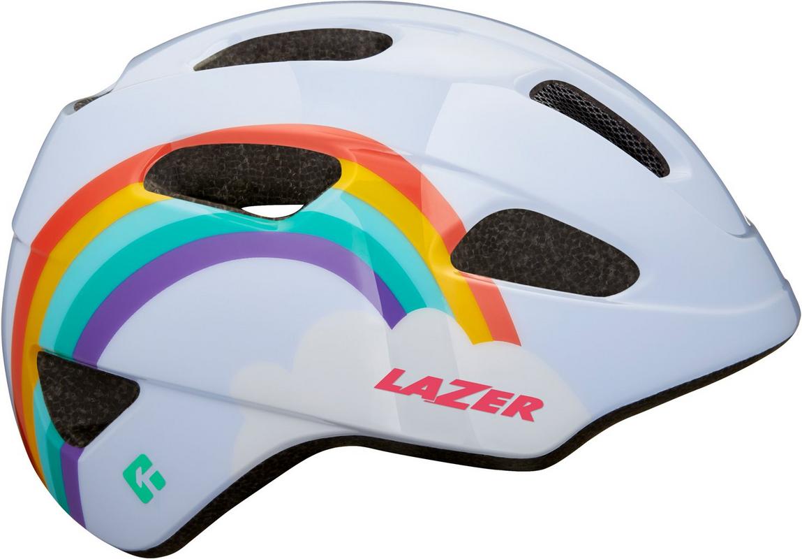 Halfords Lazer Pnut Kineticore Helmet - Rainbow (46-52Cm) | Extra 8% off for BC Members