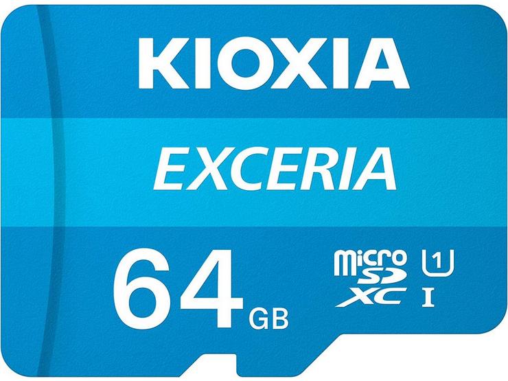 Kioxia 64GB Exceria U1 Class 10 microSD