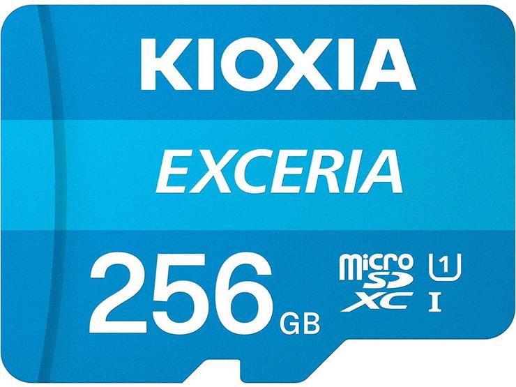 Kioxia 256GB Exceria U1 Class 10 microSD