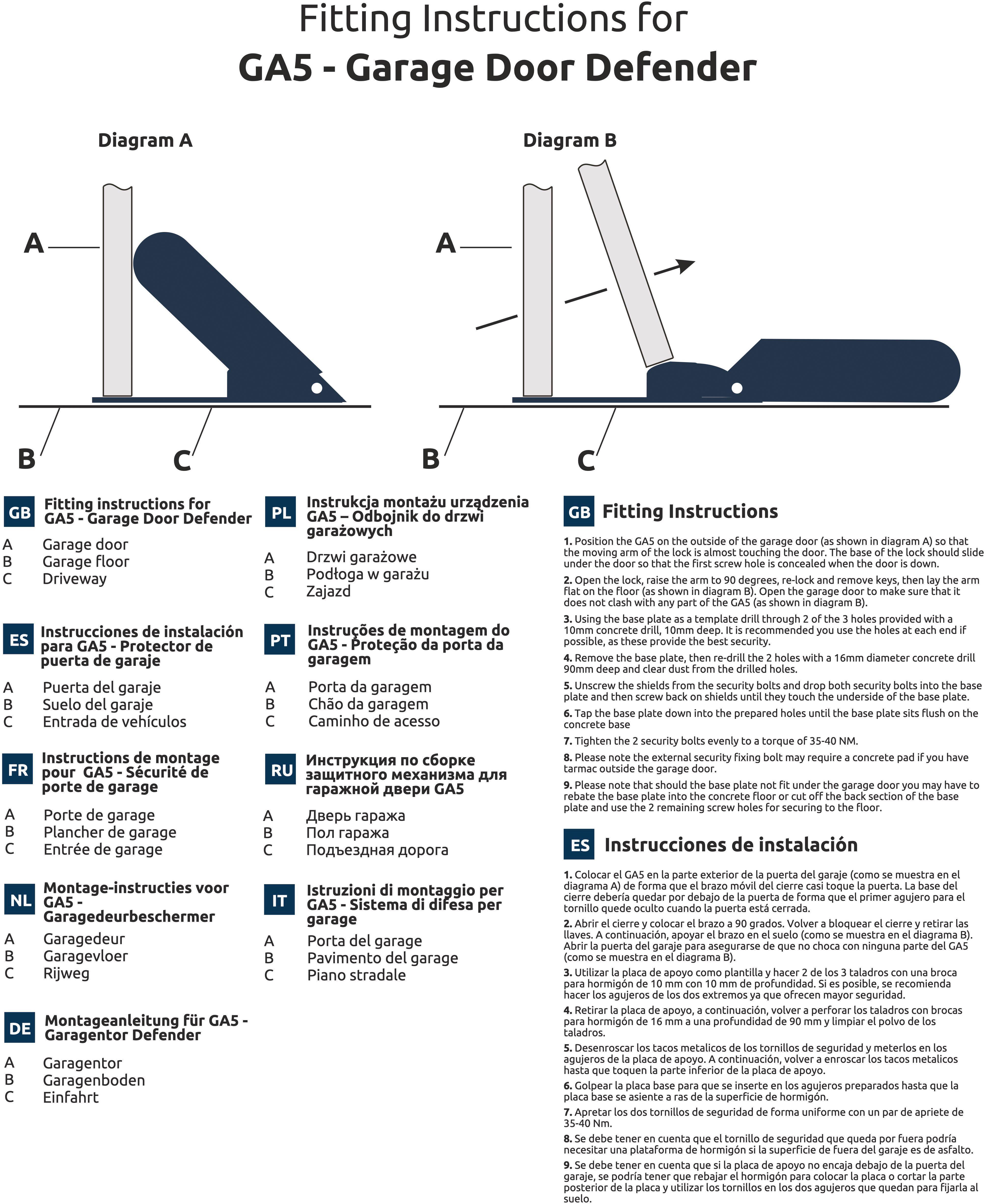 Squire Garage Defender 5