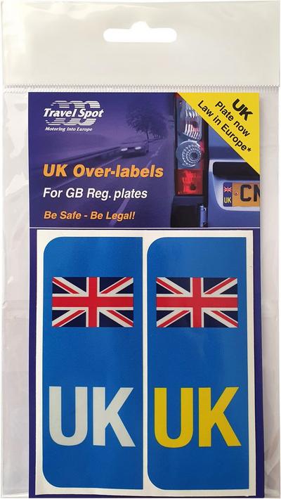UK Over-labels for GB Reg Plates UK Over-labels for GB Reg Plates