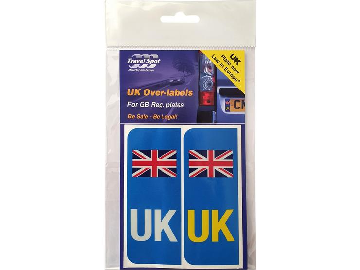 UK Over-labels for GB Reg Plates