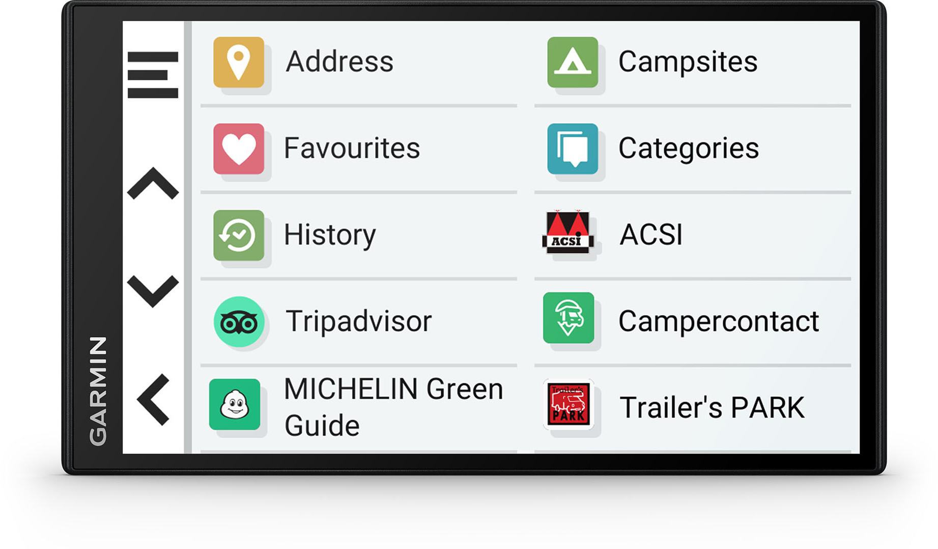 Garmin Camper 795 Sat Nav