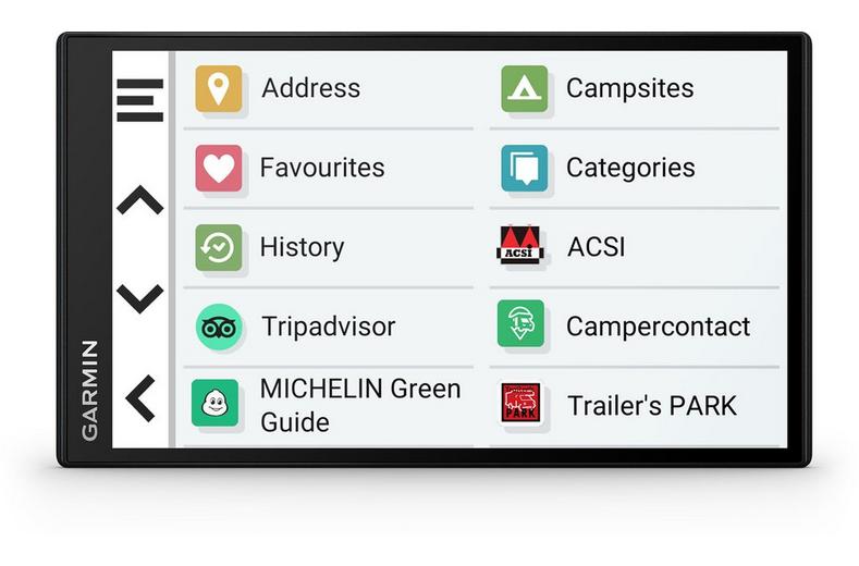 Garmin Camper 795 Sat Nav Garmin Camper 795 Sat Nav