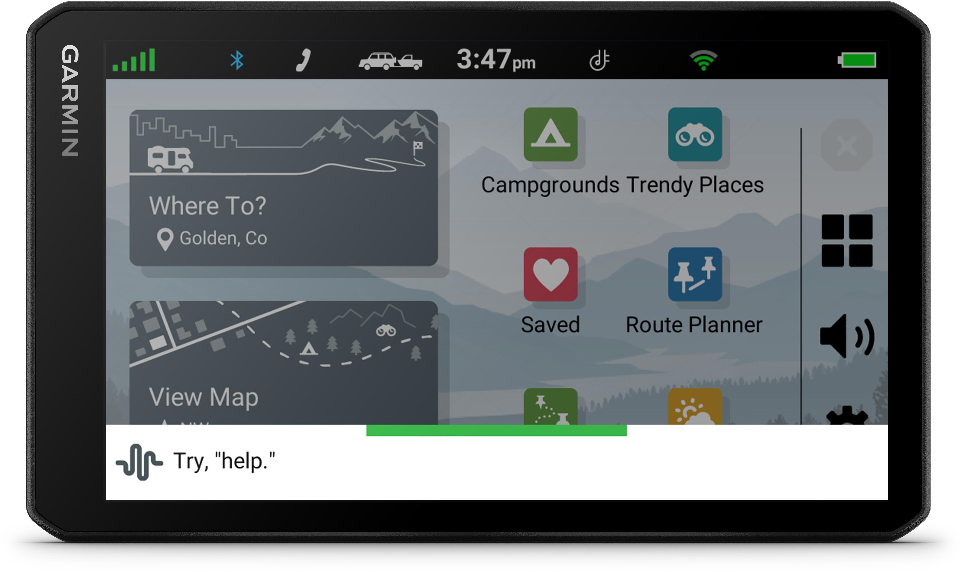 Garmin CamperCam 795 Sat Nav & Dash Cam