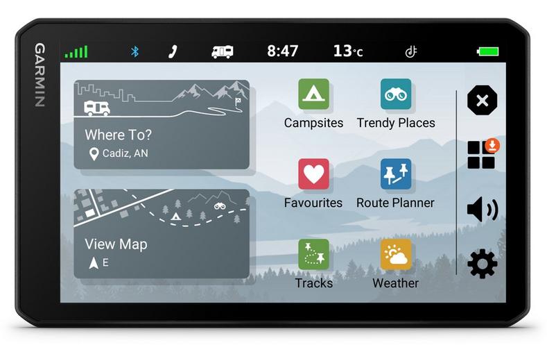 Garmin CamperCam 795 Sat Nav & Dash Cam Garmin CamperCam 795 Sat Nav & Dash Cam