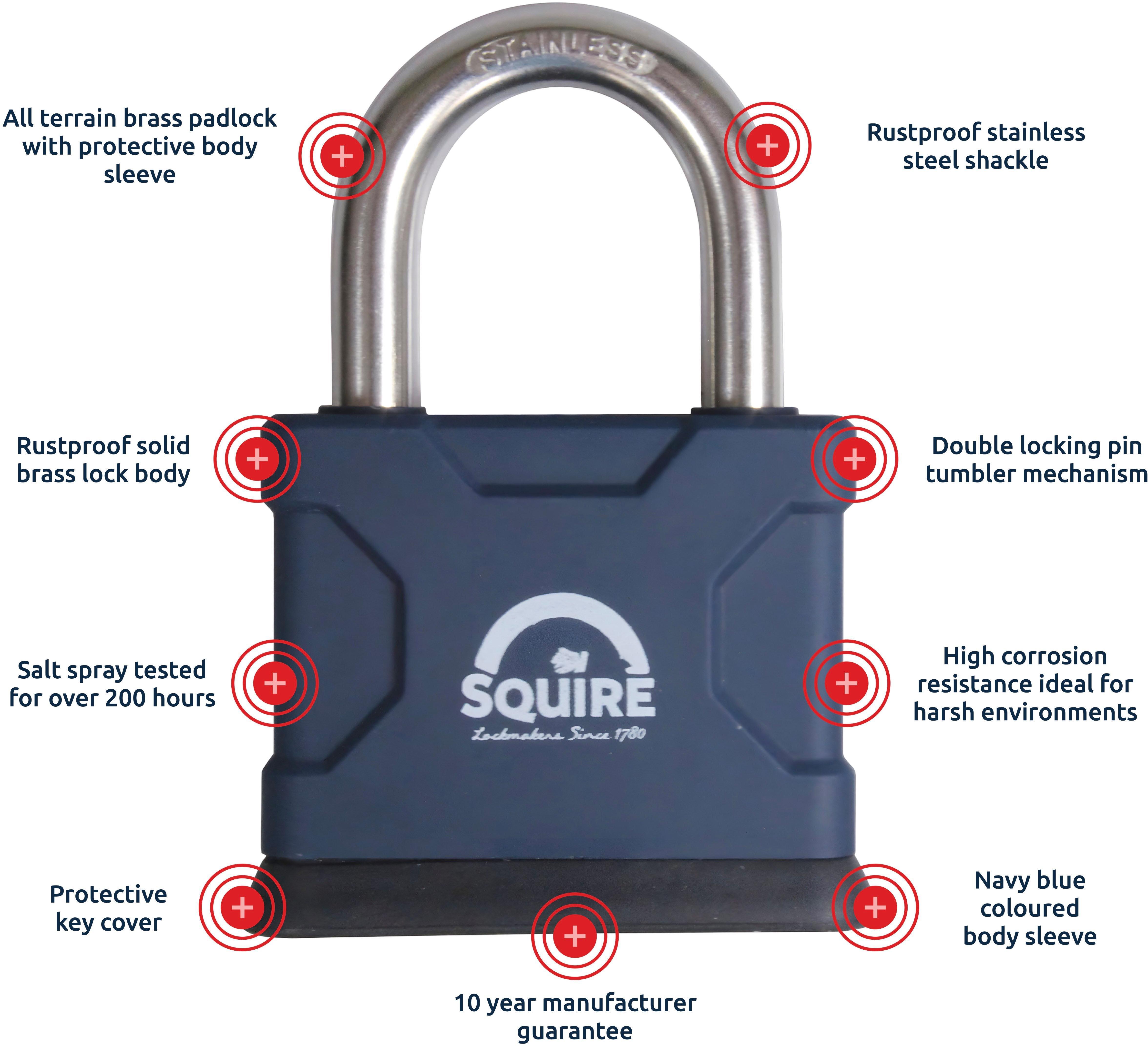 Squire ATL52S Padlock