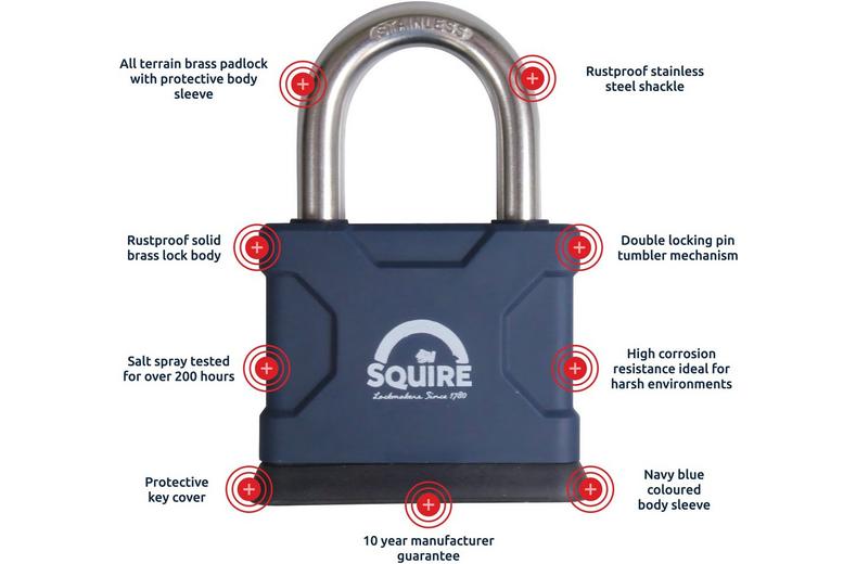 Squire ATL52S Padlock Squire ATL52S Padlock