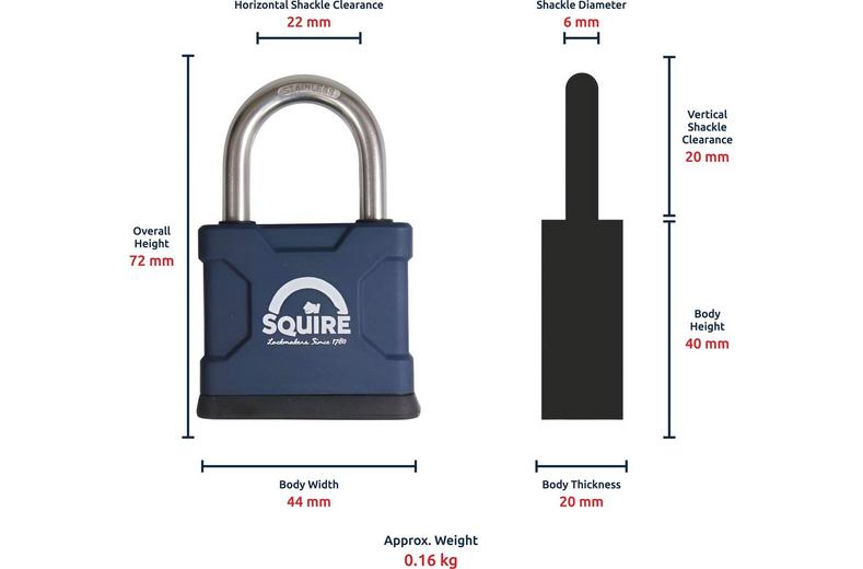 Squire ATL42S Padlock Squire ATL42S Padlock