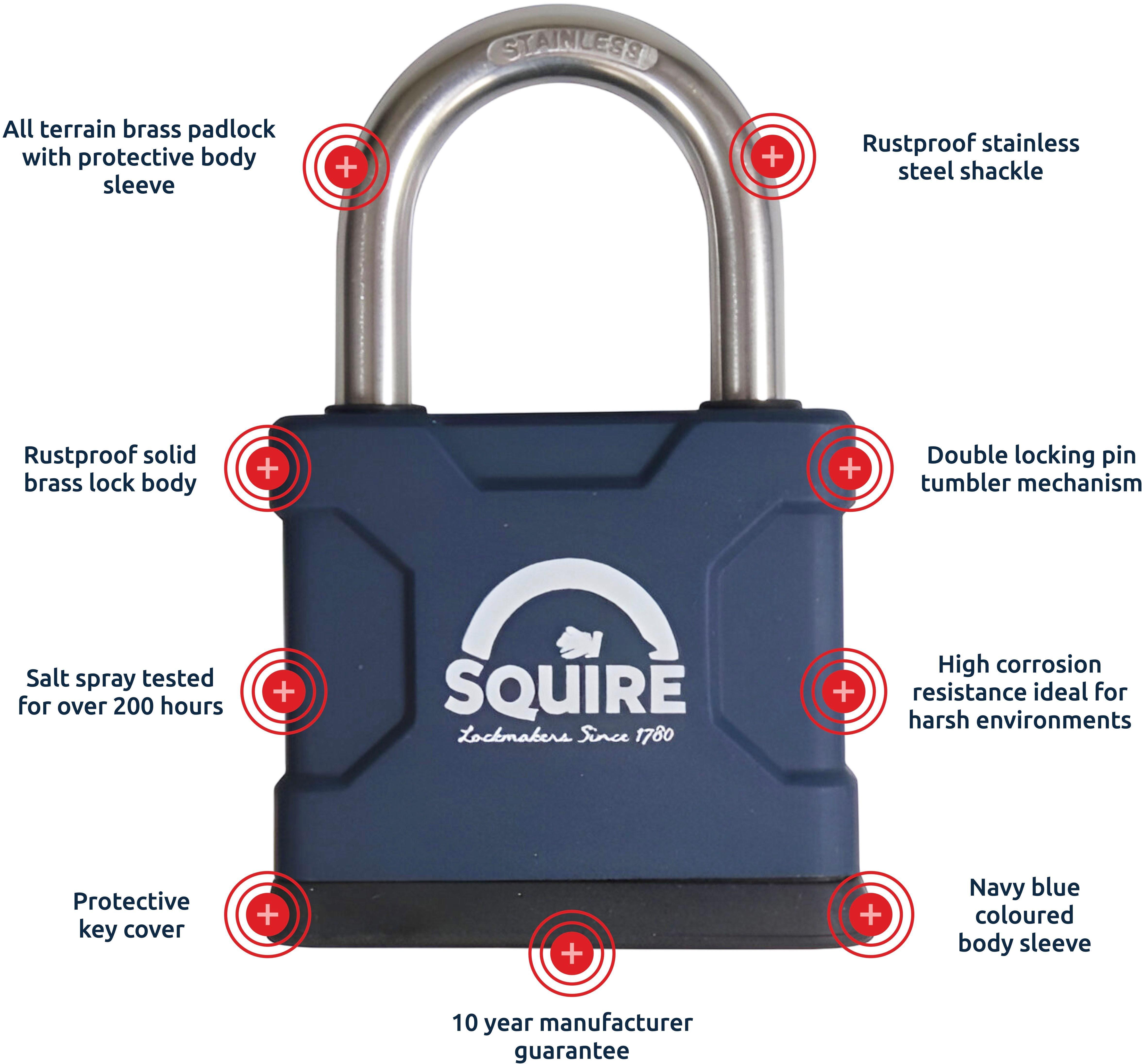 Squire ATL42S Padlock