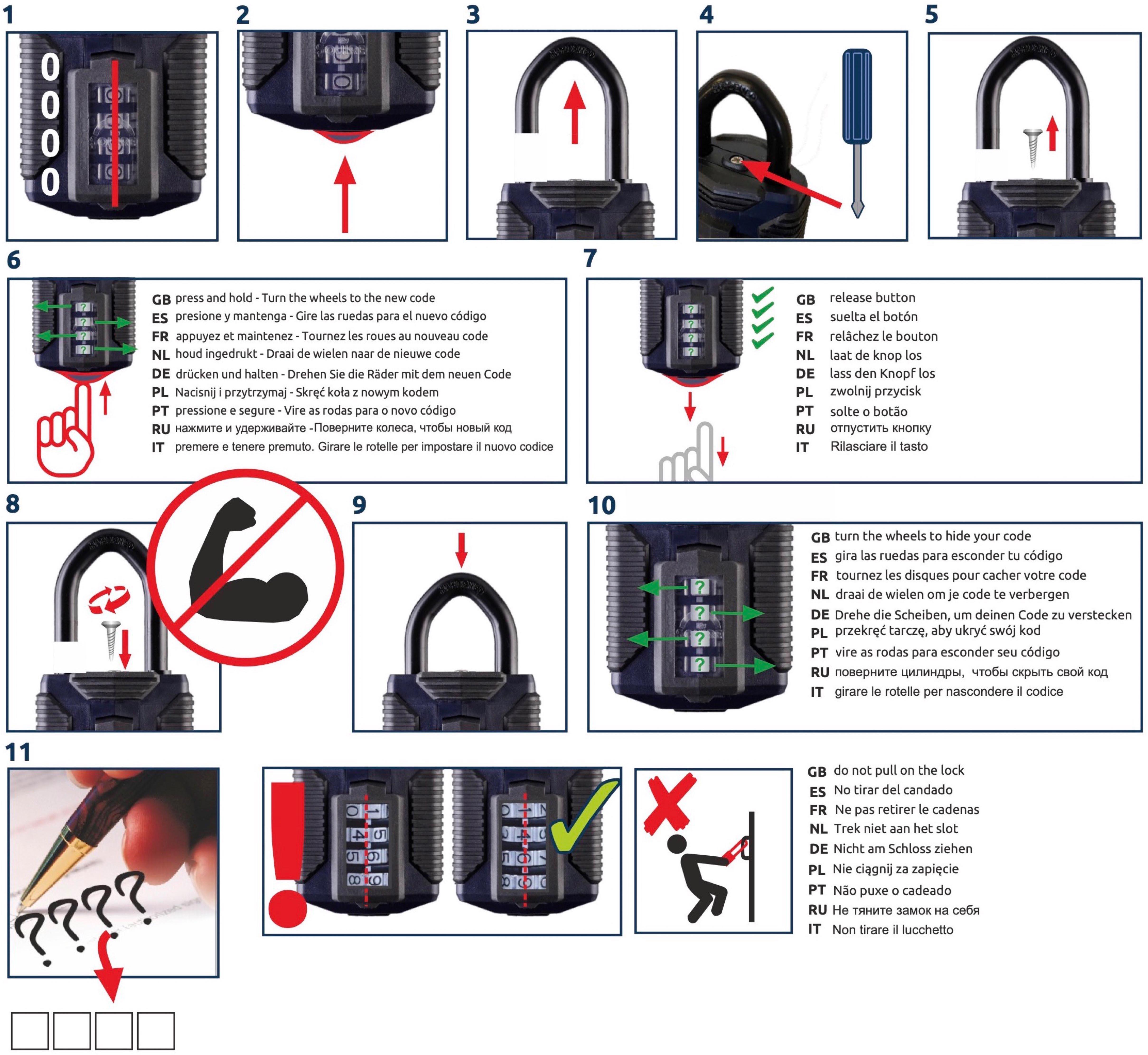 Squire CP50/ATLO Padlock
