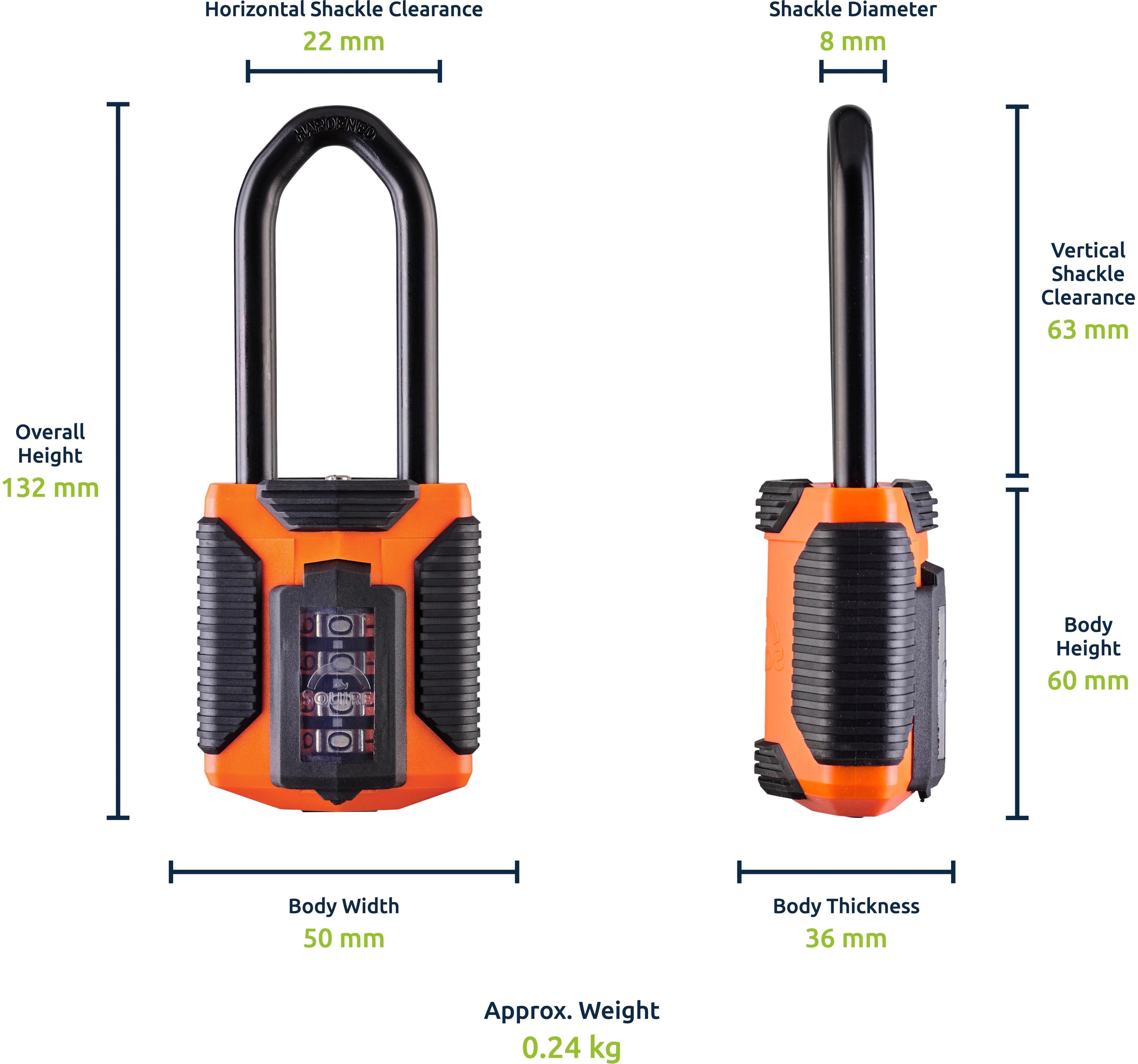 Squire CP50/ATLO/2.5 Padlock