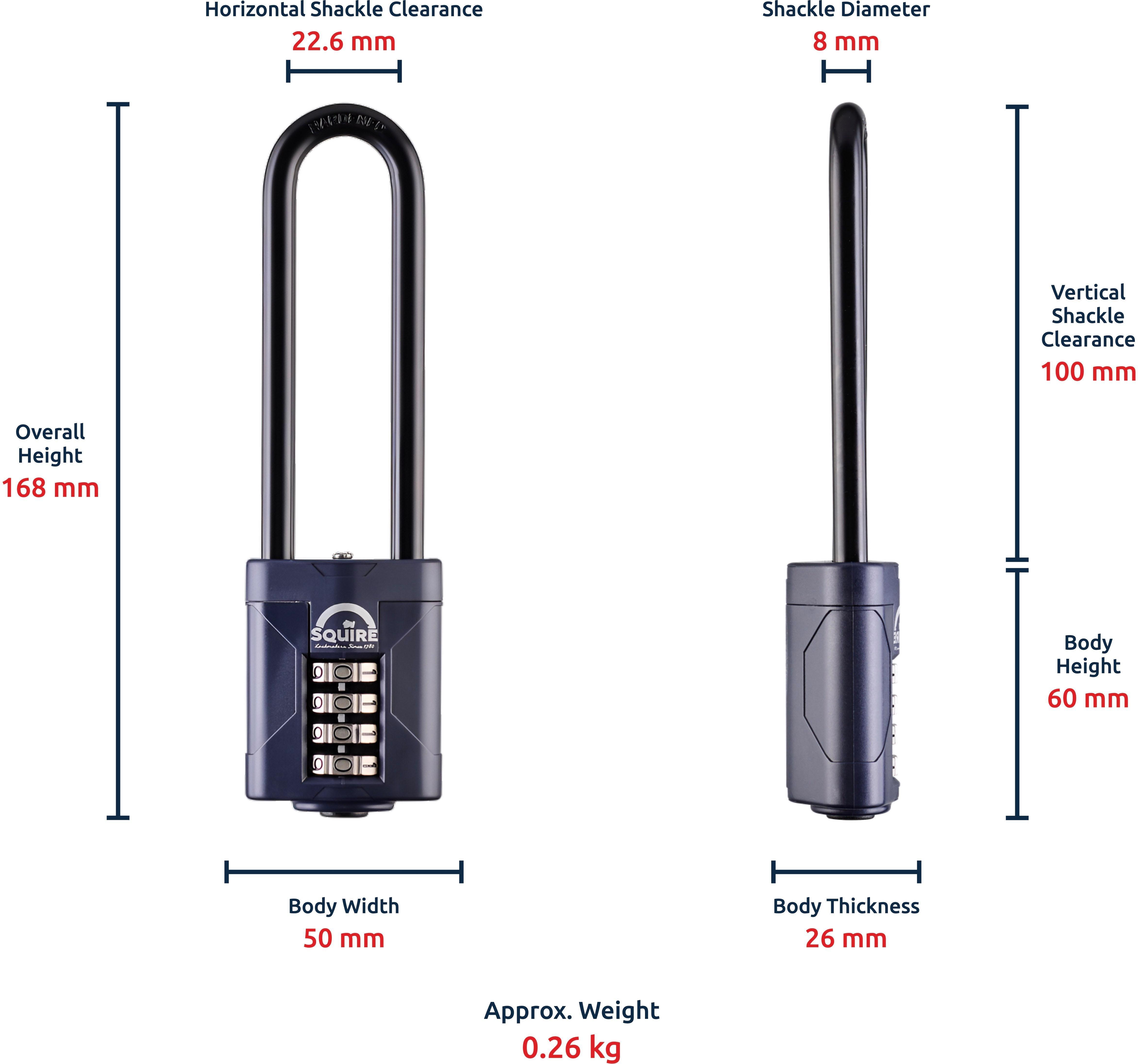 Squire CP50/4 Padlock