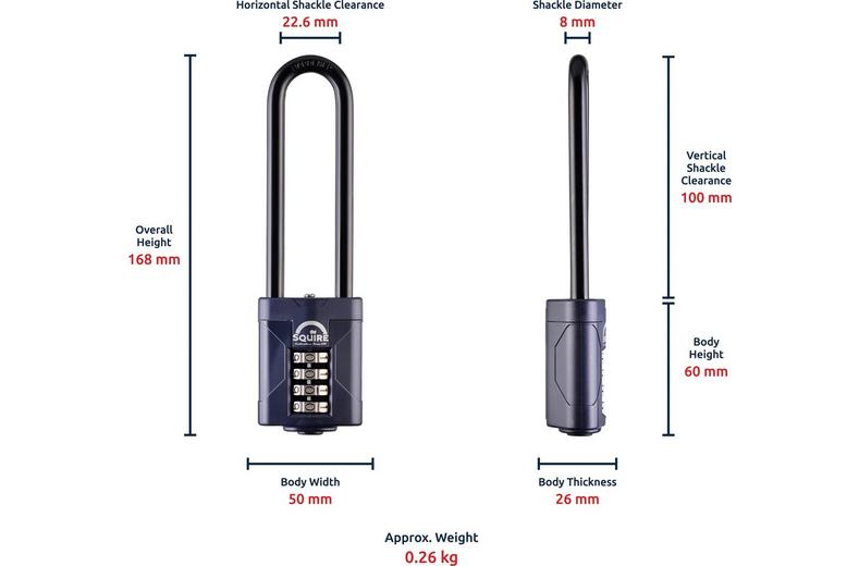 Squire CP50/4 Padlock Squire CP50/4 Padlock