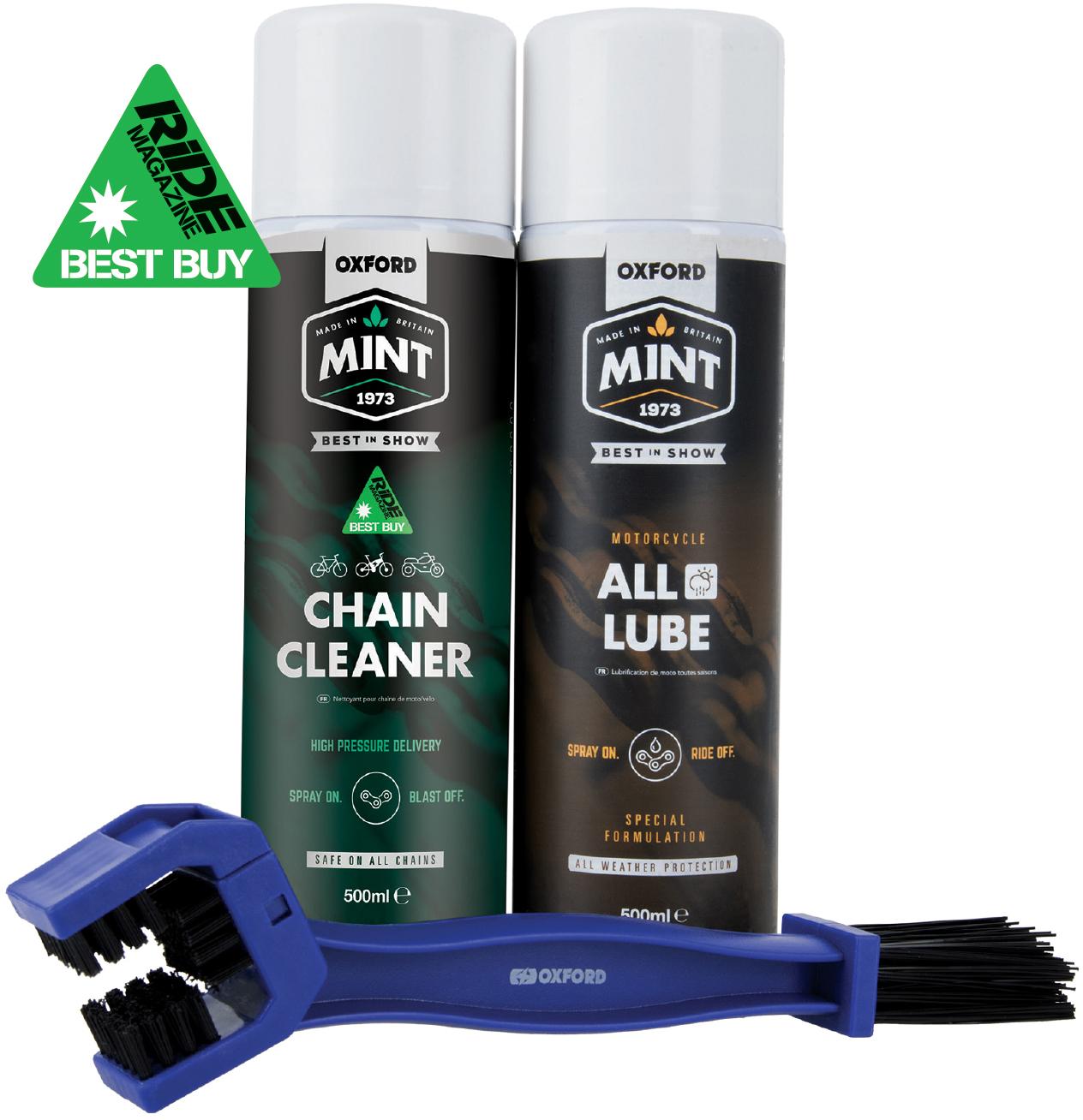 Oxford Motorcycle Chain Clean & Lube Kit