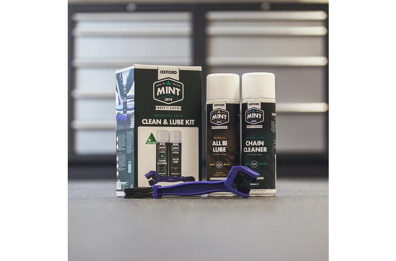 Oxford Motorcycle Chain Clean & Lube Kit Oxford Motorcycle Chain Clean & Lube Kit