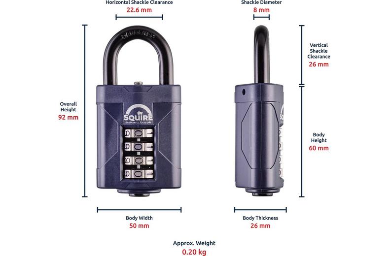 Squire CP50 Padlock Squire CP50 Padlock