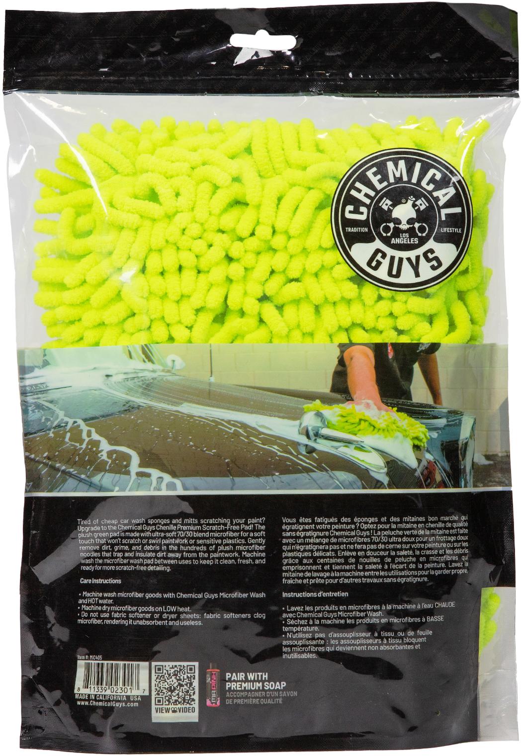 Chemical Guys Chenille Microfibre Wash Pad
