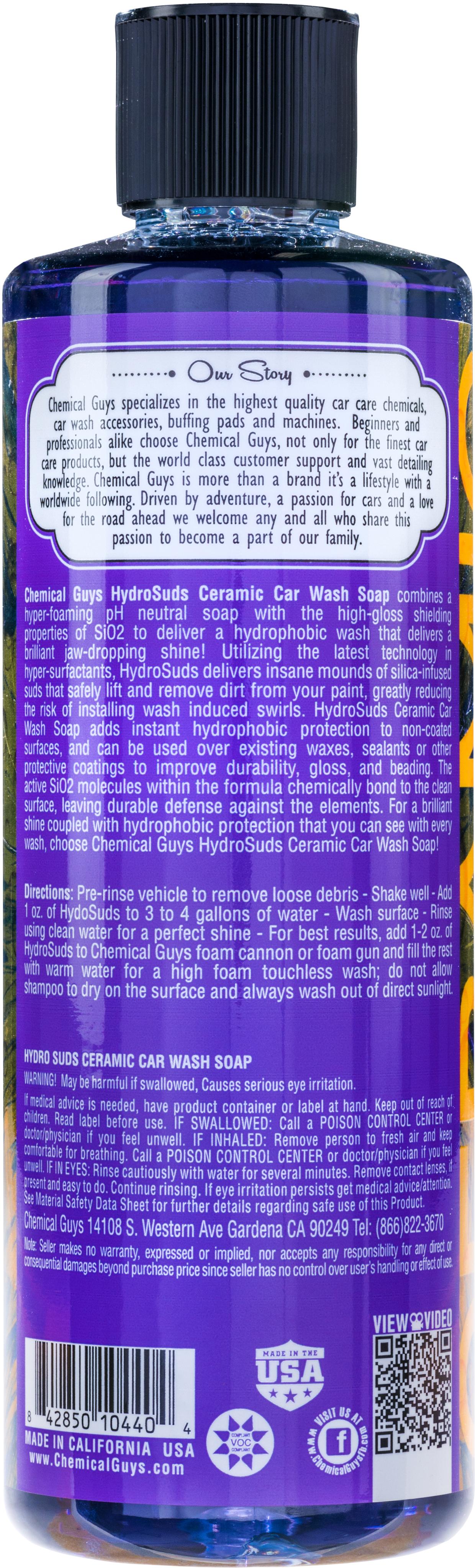 Chemical Guys HydroSuds Ceramic Car Wash Soap 16oz