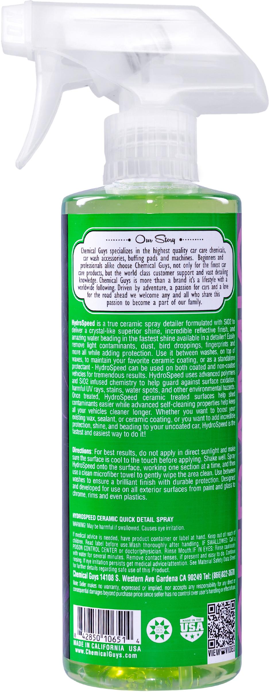 Chemical Guys HydroSpeed Ceramic Quick Detailer 16oz