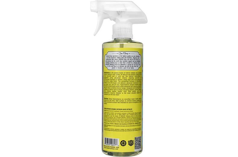 Chemical Guys HydroInterior Ceramic Detail Spray 16oz Chemical Guys HydroInterior Ceramic Detail Spray 16oz
