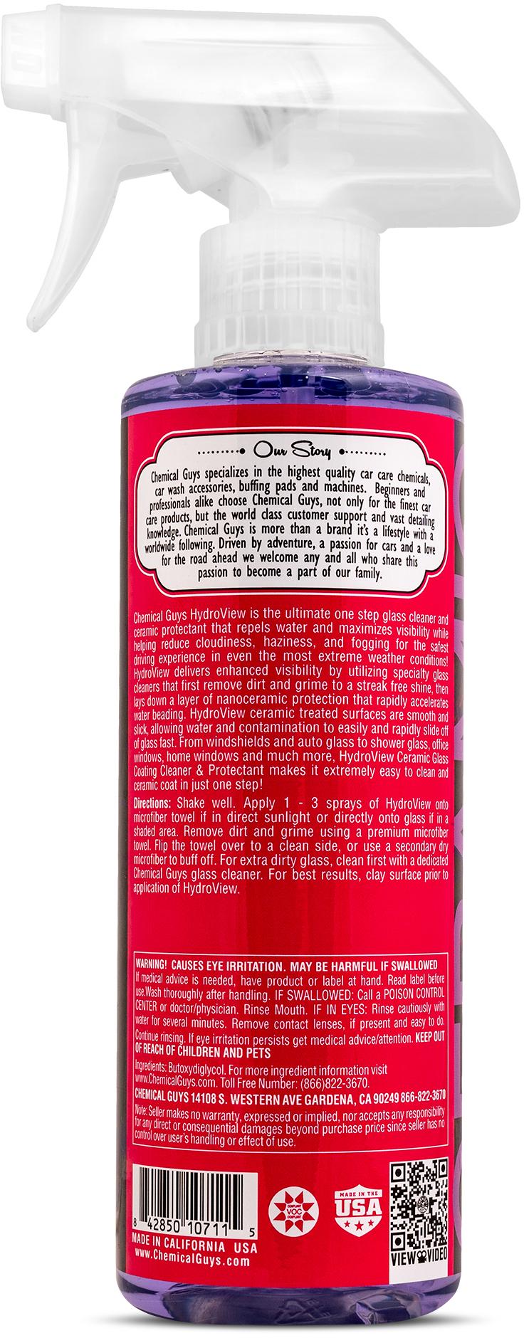 Chemical Guys HydroView Ceramic Glass Cleaner 16oz