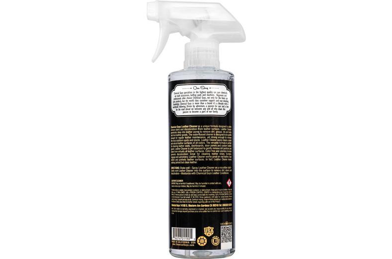 Chemical Guys Leather Cleaner Colourless/Odourless 16oz Chemical Guys Leather Cleaner Colourless/Odourless 16oz