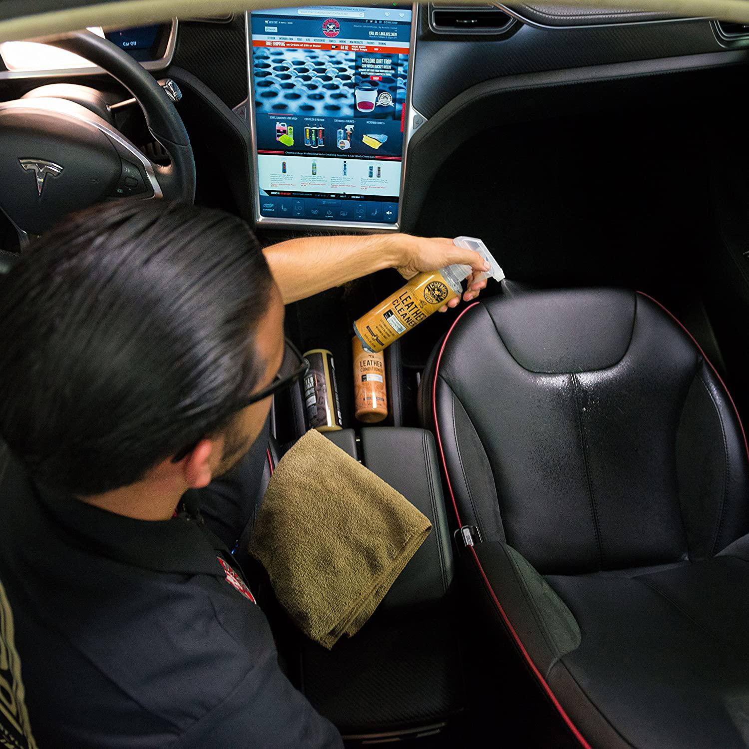 Chemical Guys Leather Cleaner Colourless/Odourless 16oz